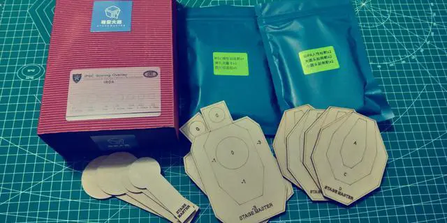 Alt view image 3 of 4 - Mini Red Dot Laser Shooting Training For IPSC IDPA Dry Fire Long-Distance Simulation Target 10pcs