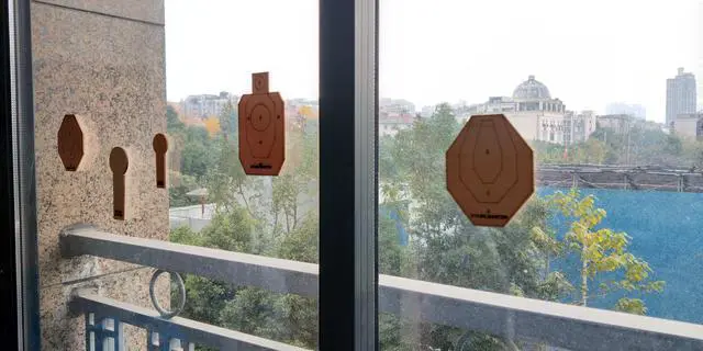 Alt view image 2 of 4 - Mini Red Dot Laser Shooting Training For IPSC IDPA Dry Fire Long-Distance Simulation Target 10pcs