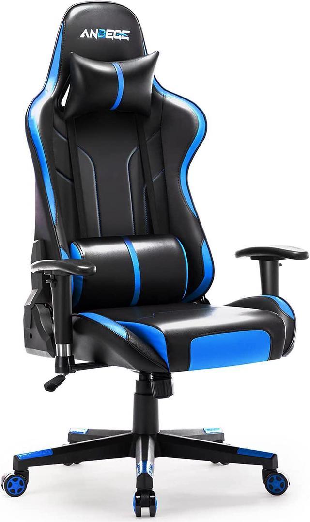 Gaming Chair Ergonomic Racing Style Game Chair Height Adjustable
