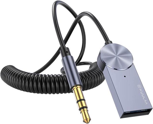 Jeffergarden Adaptateur Audio Bluetooth 5.0 pour voiture, cble AUX,  faisceau de cbles complet de remplacement pour