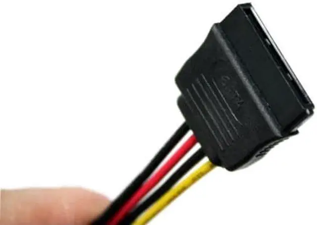 Alt view image 4 of 5 - 4Pin MOLEX IDE Male to 15pin SATA Female Power Supply cable D Plug