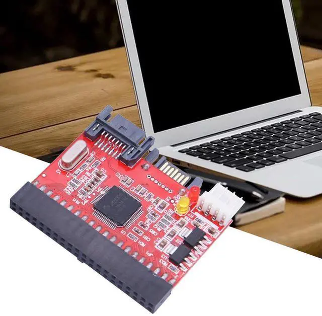 Alt view image 4 of 6 - IDE to SATA PCI Card 100/133 HDD/CD/DVD SATA Serial ATA IDE Drop Driver Hard SATA Shipping Disk Adapter to Converter I9K0