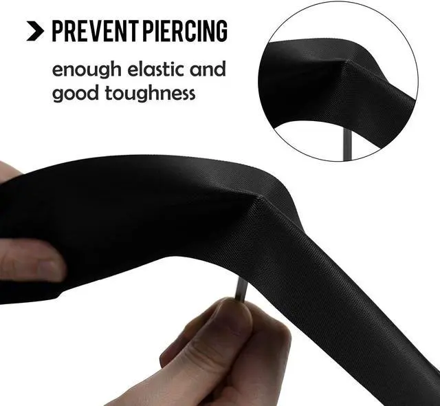 Alt view image 5 of 6 - Maxfoot 20 Inch Rim Strip Rim Tape Fat Tire Tyre Liner PVC Inner Tube Cushion Protector Anti Puncture for Mountain Bike Road Bicycle Cycling Accessories 2PCS
