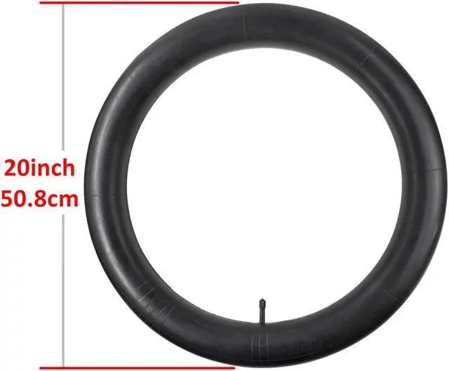 Alt view image 2 of 4 - Maxfoot 2 Pack 20inch Inner Tube 20*4 Bike Tubes Replacement Presta Valve