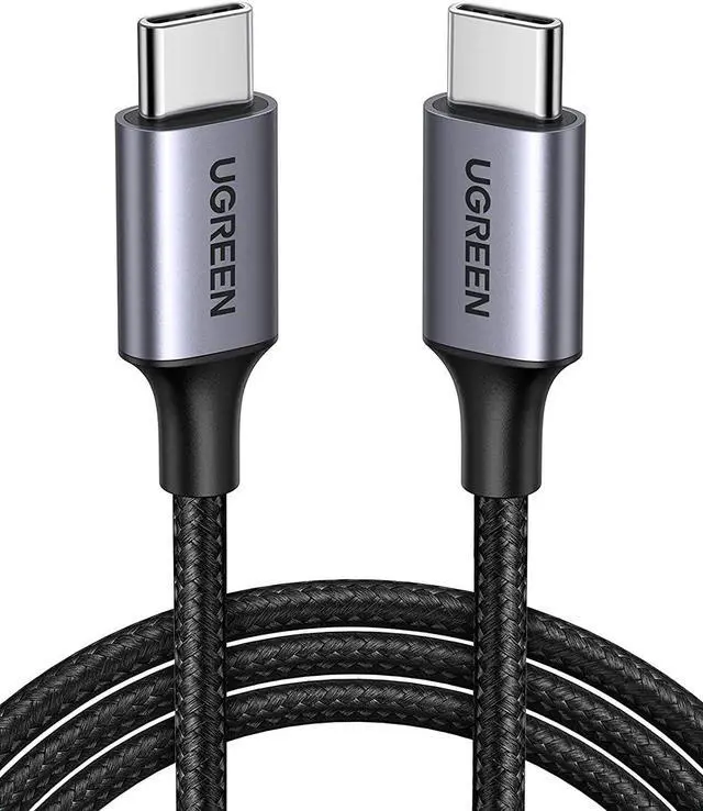 Main image of UGREEN USB C to USB C Cable 60W Type-C PD Fast Charging Cord Compatible with Samsung Galaxy Note 10 S20 S10 S9 Google Pixel 4 3 2 XL MacBook Air 13" iPad Pro 2020 Chromebook Nitendo Switch 6FT