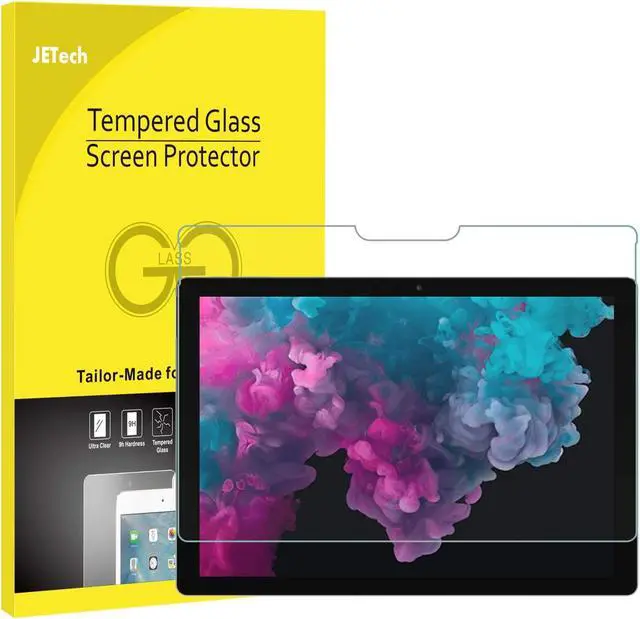 Main image of JETech Screen Protector for Surface Pro 6/5/4, 1-Pack | HD Clear, 9H Tempered Glass Film, Anti-Scratch Glass