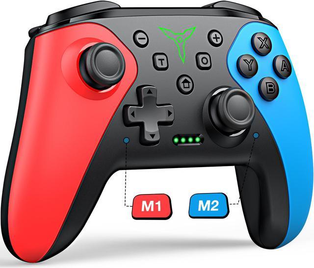  Switch Controller, Wireless Pro Controller for Switch/Switch  Lite/Switch OLED, Switch Remote Gamepad with Joystick, Adjustable Turbo  Vibration, Ergonomic Non-Slip : Video Games