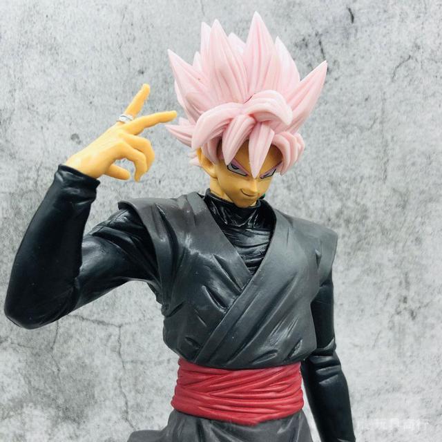 Super Saiyan Goku Black Hair Pink Hair Toys Model Ornaments Figure