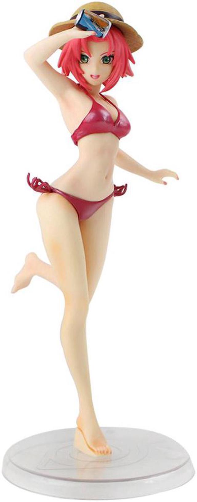 15-25cm Naruto Shippuden Hyuga Hinata Haruno Sakura Tsunade PVC Action  Figure Beauty GIrls Model Toys Dolls Brinquedos(Yellow (20cm) ) - Newegg.com