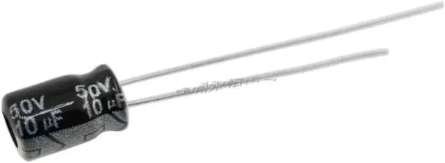 Main image of 50PCS 50V10UF Aluminum Electrolytic Capacitor 10uf 50v Volume: 5*11mm