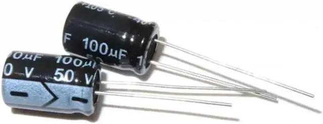 Main image of 20PCS Electrolytic Capacitor 50V100UF Volume 8*12MM 100UF/50V