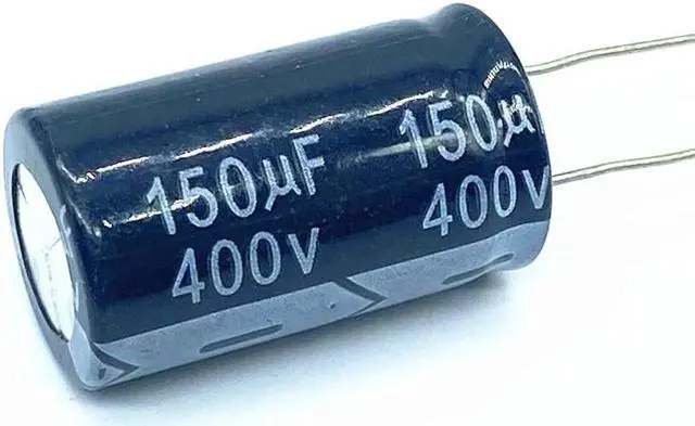 Main image of 6pcs 150UF 400V 150UF aluminum electrolytic capacitor size 18*30mm