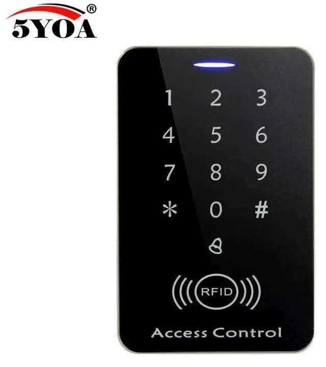 Alt view image 5 of 6 - Intercom RFID Access Control System Security Proximity Entry Door Lock strong anti-jamming Induction Support the iron door