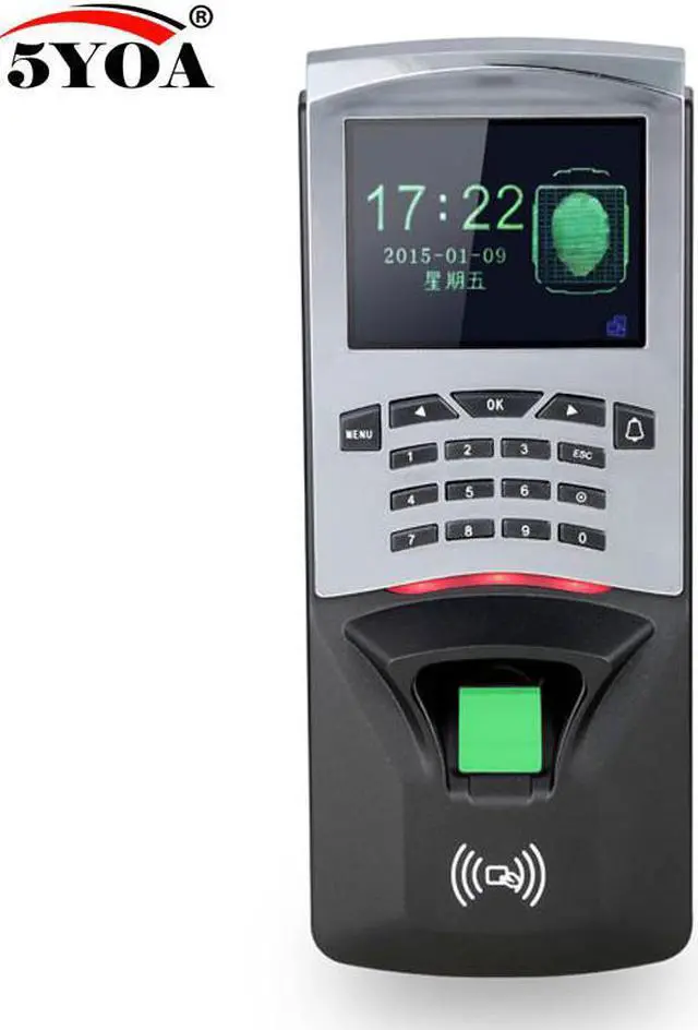 Alt view image 2 of 6 - BM7 Fingerprint Password Key Lock Access Control Machine Biometric electronic door lock RFID reader scanner system Intercom