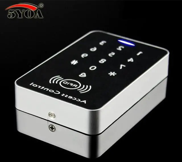 Alt view image 6 of 6 - Intercom RFID Access Control System Security Proximity Entry Door Lock strong anti-jamming Induction Support the iron door