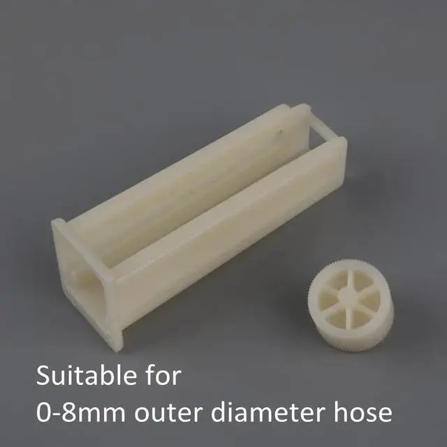 Alt view image 2 of 3 - 5pcs soft hose valve for garden micro irrigation Flow control 4/7mm 4x6mm Air pipe fittings Water pump Silicone tube valve