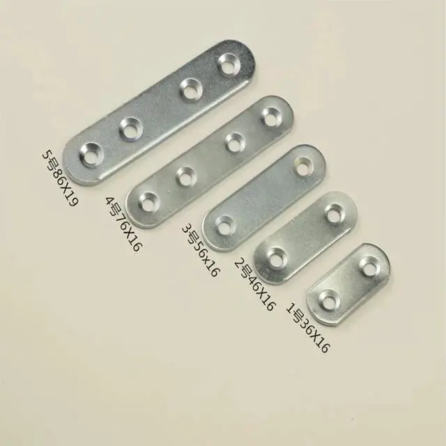 Alt view image 3 of 3 - 5pcs/set 36x16mm Corner Brackets ,furniture connector, 180 degree angle code flat-shape