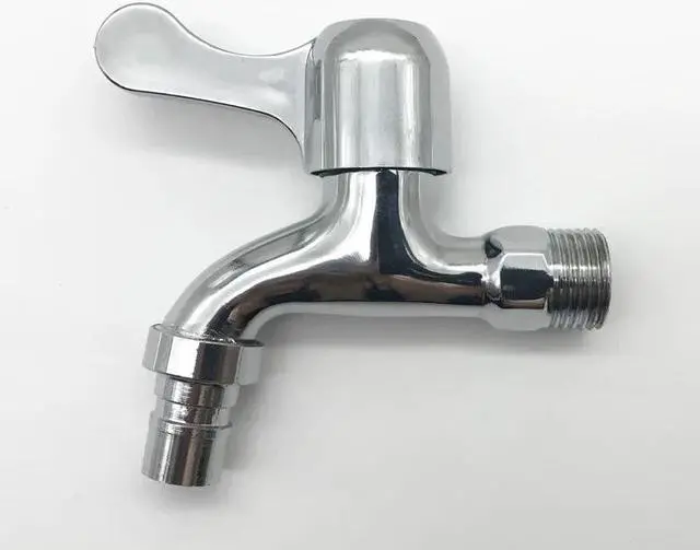 Main image of 1pc Chrome finished washing machine outdoor garden faucet tap water bibcock