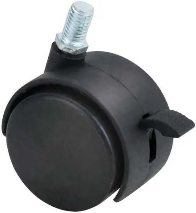 Main image of 4PCS/Lot 1.5 Inch Floor Protector Nylon Casters Wheels with Brake, 8mm Screw Mounting, Wheels for Office Chair, Furniture