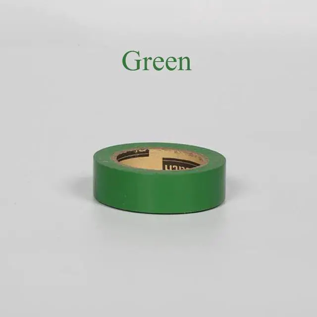Alt view image 5 of 5 - Multi-color 1.9cm * 10m ultra-thin waterproof insulation electrical tape electrical flame retardant PVC tape Repair Bonding Tool