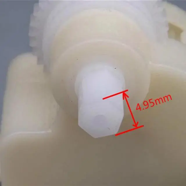 Alt view image 4 of 6 - 1 Pair 130 Gear Motor DC 6V Micro Gear Motor Speed Reductor for DIY Toy Car Tank Smart Robot Model 100rpm Reduction Ratio 1:72