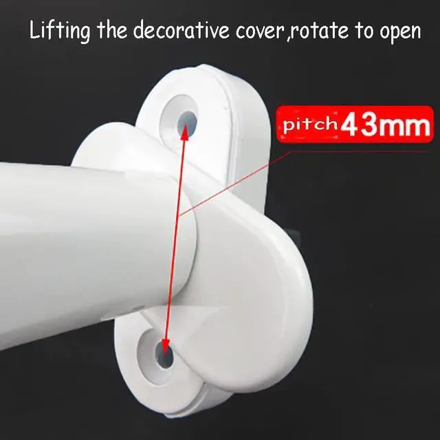 Alt view image 3 of 6 - Zinc Alloy Window Drive Lock Handle Home Durable Replacement Hardware Inside Sliding Casement Rotating Handles