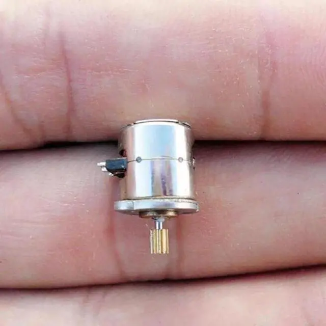 Alt view image 6 of 6 - 1 Pc Dc 2 Phase 4 Wire Dia 8mm Dc Stepper Motor Micro Stepping Motor for Digital Products Camera Size 8*9.5mm