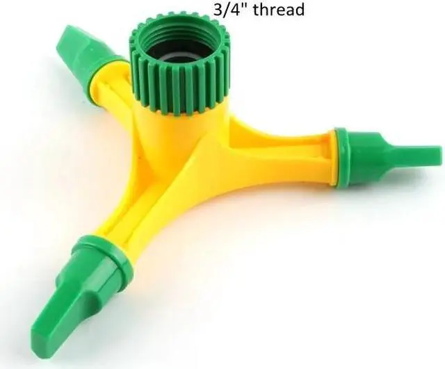 Alt view image 4 of 6 - 1pc UP-CLOUD 1/2" 16mm Hose 360 degree Sprinkler Garden Lawn Irrigation Watering Water-saving Sprayer Rotating Quick Connector