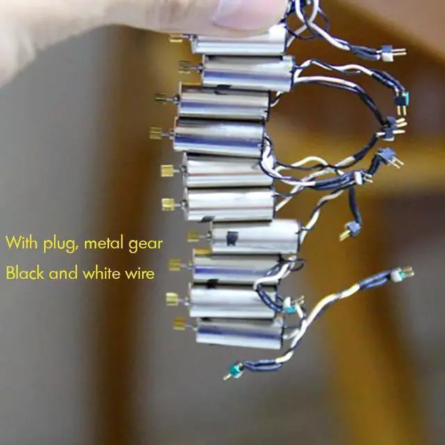 Alt view image 2 of 4 - 820 Coreless Motor NdFeB Super Strong Magnetic High Torque Hollow Cup Motor with Pin and Metal Gear Shaft Diameter 0.85mm