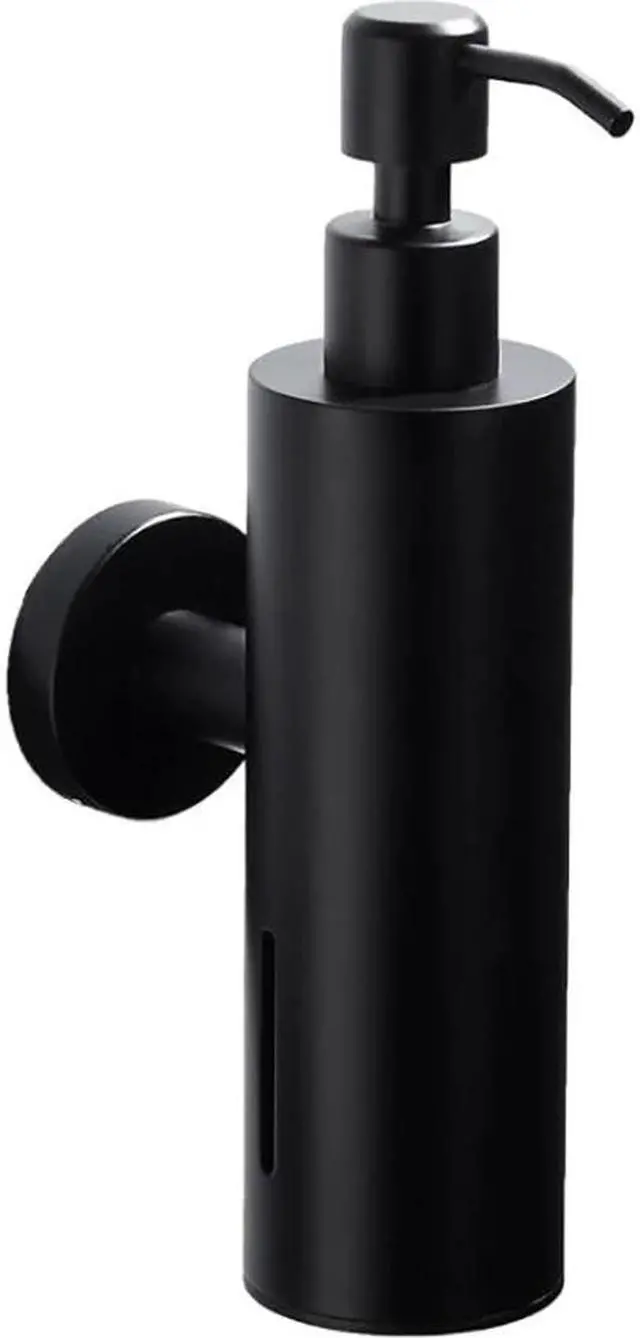 Main image of 200ml Liquid Soap Dispenser Stainless Steel 304 Wall Mounted Liquid Soap Dispenser Container Bottle for Essential Oils, Lotions