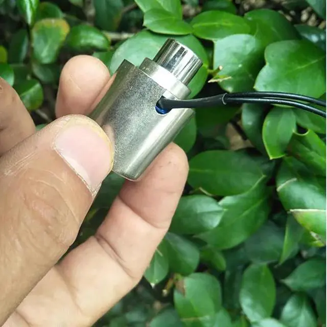 Main image of DC Micro Electromagnet DC 9V DC 12V Push Pull Type Electric Electromagnet Solenoid Stroke 8mm 2.8W Hollow Magnetic Solenoid