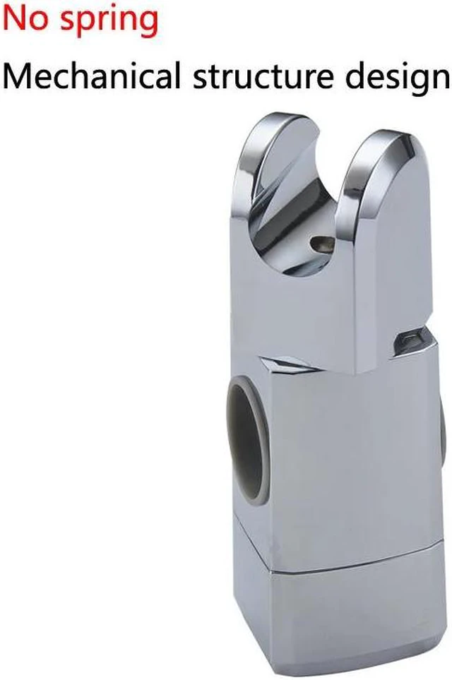 Alt view image 2 of 6 - ABS Chrome 24/25 MM Shower Pipe Bracket Holder Shower Head Mounting Brackets Bar Racks Bathroom Product