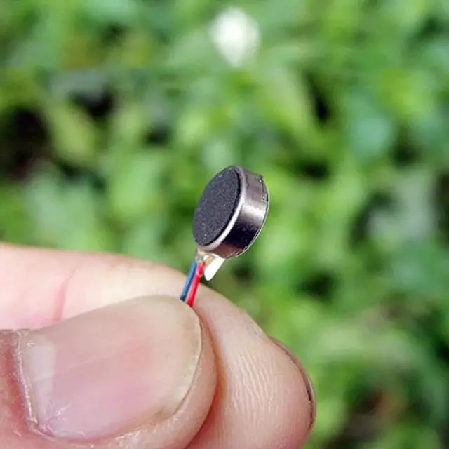 Alt view image 2 of 4 - Flat Vibration Motor DC3V-5V 74MA-130MA Micro Button Type Vibrating Motors DIY Electric Machinery Accessories