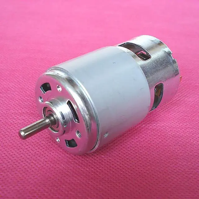 Alt view image 3 of 4 - 300W RS775 DC Motor High-torque High Speed Carbon Brush Motor For Micro Machine Tools, Baby Car , Ship Model Motor Accessories
