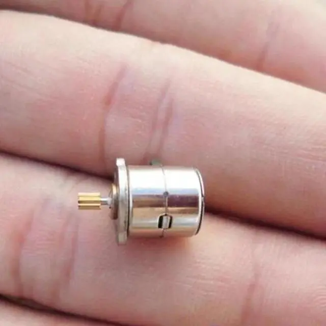 Alt view image 5 of 6 - 1 Pc Dc 2 Phase 4 Wire Dia 8mm Dc Stepper Motor Micro Stepping Motor for Digital Products Camera Size 8*9.5mm