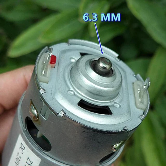 Alt view image 5 of 6 - DC230V 17000 RPM 9712 miniature permanent magnet DC motor mechanical equipment / power tools / DIY accessories