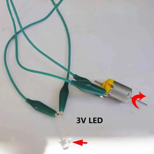 Alt view image 6 of 6 - 1pc 1.5-12V Strong magnetic axis carbon brush 130 Motor 6/12V 3000/5400RPM Toy motor TOP quality DIY