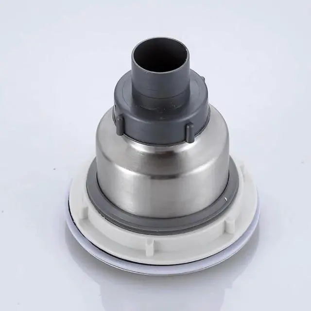 Alt view image 5 of 6 - Kitchen Sink Drain Removable Deep Waste Basket Stopper, Strainer Assembly, Sealing Lid, Stainless Steel Sink Strainer, Brushed