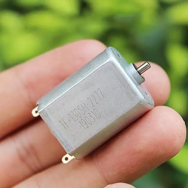 Alt view image 2 of 4 - DC3.7V 130 DC Motor 80mA 14000rpm/min Positive and Negative Motor Micro High Speed Motor for DIY Models Shaft Diameter 2mm