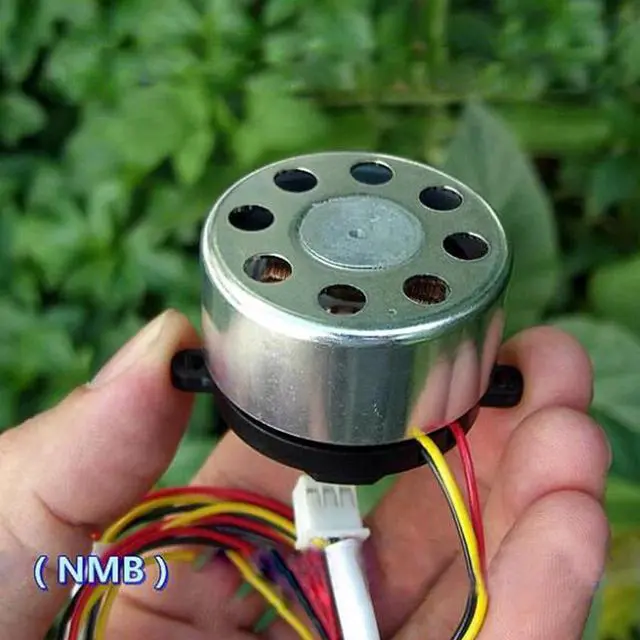 Alt view image 3 of 6 - double ball bearing precision DC brushless fan motor voltage direct speed regulation 48V 10000 rpm diameter 40.8 MM