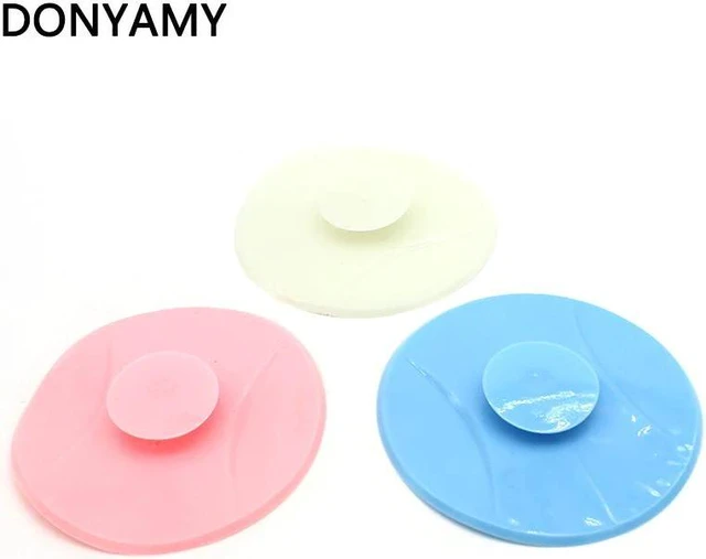 Main image of DONYUMMYJO 1Pcs Water Plug Rubber Circle Silicon Drain Plug Bathroom Leakage-Proof Stopper Sink