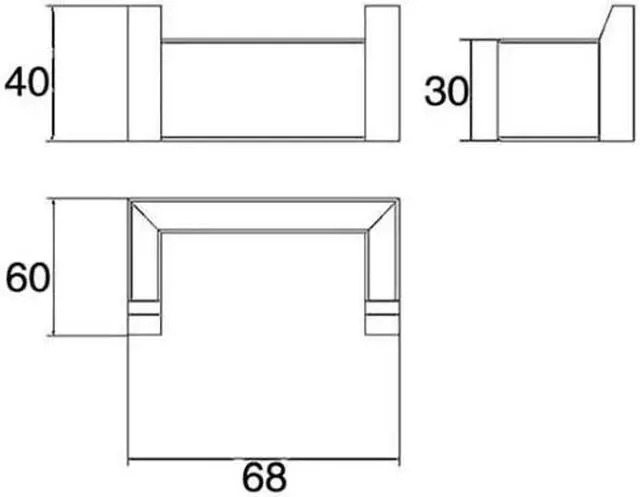 Alt view image 5 of 5 - Stainless Steel  Double Hook Clothes Pegs Robe Hooks Wall Mounted Bathroom Towel Hooks Home Door Coat Hanger Hook Storage Rack