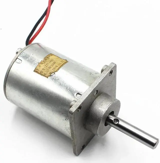 Alt view image 3 of 5 - DC motor with Rectifier bridge 12V 3100rpm 40ma double ball bearing high efficiency wind turbine hydroelectric generator motors