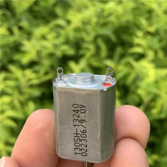 Alt view image 6 of 6 - 130SH DC Micro Motor with M2 Screw Hole, Metal Brush, Commutator, 1.5V-9V Low Power Consumption Mute Small Flat Motor