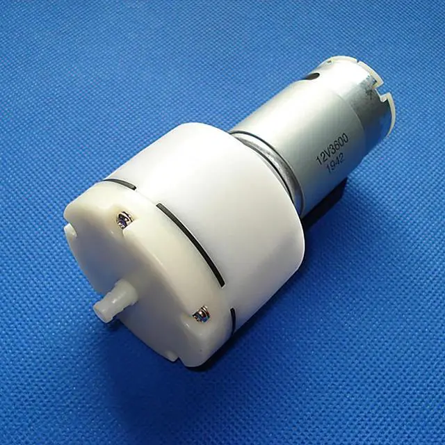 Alt view image 2 of 5 - DC 12V-24V 555 Air Pump, Household Fish Tanks Oxygen Pumps Aquarium Air Pump, Balloon Inflator Pump For Inflatable Model