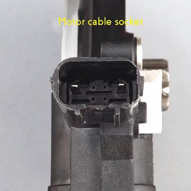 Alt view image 4 of 5 - Left/ Right Car Window Lift Motor DC 12V Gear Motor Large Torque Motor Window Open Motor Driver 60RPM Shaft Outer Dia 18.5mm