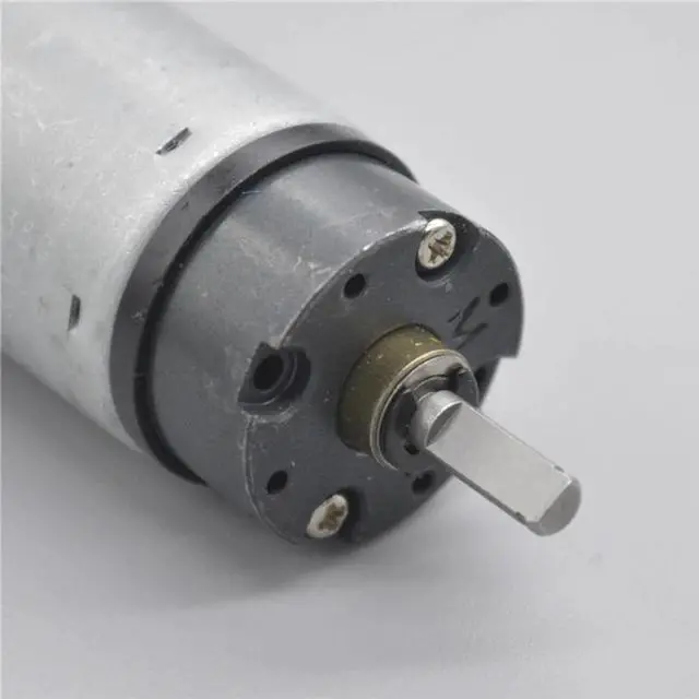 Alt view image 4 of 6 - 370 Planetary Geared Motor DC 3-12V Micro Gear Motor 73-290 rpm Full Metal Gearbox D Axis Diameter 4mm Motor for DIY Models