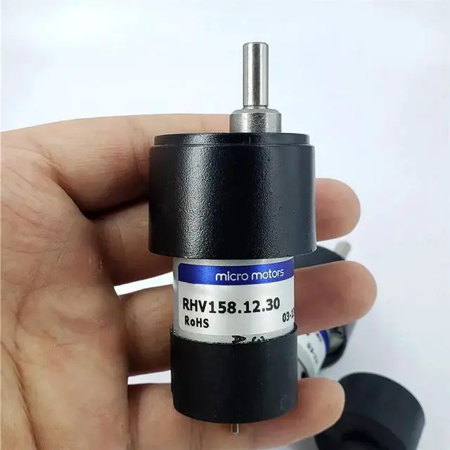 Alt view image 4 of 6 - 1PC 385 Geared Motor RHV158.12.30 Gear DC Motor Gearbox Reduction Motors For DIY Smart Car Deceleration Motor Parts
