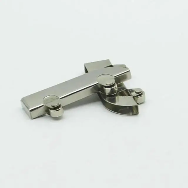 Alt view image 3 of 4 - 2PCS/Lot Stainless Steel Sliding Roller Pulley Display Cabinet Door, Sliding Wheel Kitchen Furniture, Clamp 5-6MM Glass