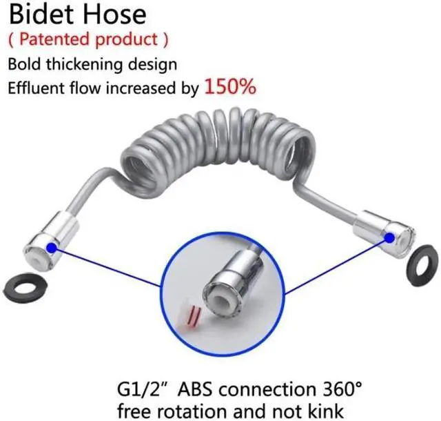 Alt view image 5 of 6 - 1Set Toilet Handheld Shattaf Bidet Sprayer Shower Heads Set Shower Faucet Accessories Muslim Shower Ducha Higienica